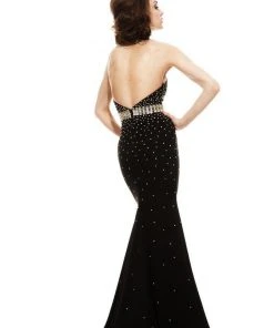 Johnathan Kayne - 6048 Embellished Halter Mermaid Dress 7 Johnathan Kayne - 6048 Embellished Halter Mermaid Dress