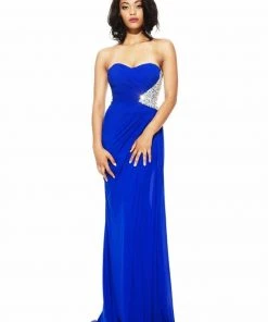 Johnathan Kayne - 6063 Ruched Semi-sweetheart Sheath Dress Formal Gowns 6 Johnathan Kayne - 6063 Ruched Semi-sweetheart Sheath Dress Formal Gowns