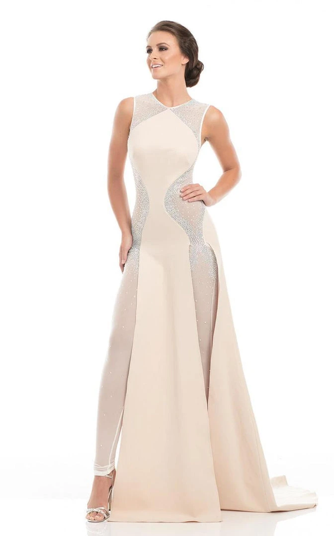 Johnathan Kayne - 7113 Sleeveless Shimmering Evening Gown 3 Johnathan Kayne - 7113 Sleeveless Shimmering Evening Gown