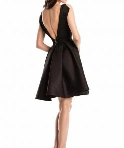 Johnathan Kayne - 7231 Sleeveless Bateau Pleated Cocktail Dress Cocktail Dresses 8 Johnathan Kayne - 7231 Sleeveless Bateau Pleated Cocktail Dress Cocktail Dresses