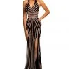 Formal Gowns Johnathan Kayne - 8016 Embellished Halter Sheath Dress 2 Formal Gowns Johnathan Kayne - 8016 Embellished Halter Sheath Dress