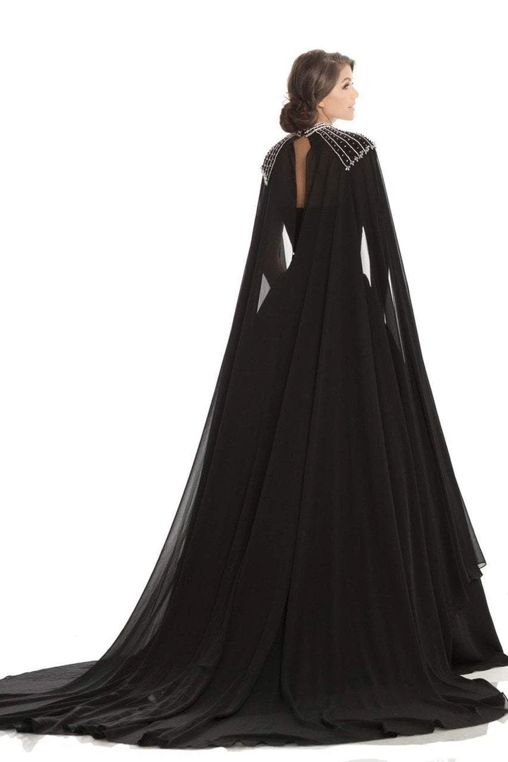 Formal Gowns Johnathan Kayne - 8200 Deep Sweetheart Ballgown With Beaded Cape 4 Formal Gowns Johnathan Kayne - 8200 Deep Sweetheart Ballgown With Beaded Cape