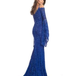 Johnathan Kayne - 8249 Swarovski Beaded Velvet Trumpet Gown With Train 7 Johnathan Kayne - 8249 Swarovski Beaded Velvet Trumpet Gown With Train