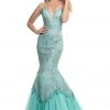 Johnathan Kayne - 9001 Dramatically Embellished Strapless Mermaid Gown Formal Gowns