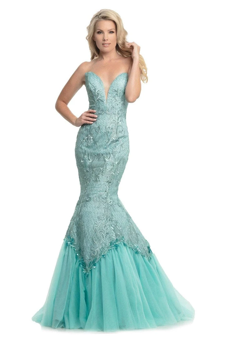 Johnathan Kayne - 9001 Dramatically Embellished Strapless Mermaid Gown Formal Gowns 3 Johnathan Kayne - 9001 Dramatically Embellished Strapless Mermaid Gown Formal Gowns
