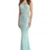 Johnathan Kayne - 9006 Illusion Jewel Bead-Fringed Mermaid Gown Formal Gowns 1 Johnathan Kayne - 9006 Illusion Jewel Bead-Fringed Mermaid Gown Formal Gowns