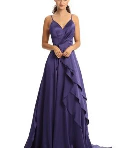 Johnathan Kayne - 9033 Sleeveless Drape Skirt Charmeuse Evening Gown Formal Gowns 16 Johnathan Kayne - 9033 Sleeveless Drape Skirt Charmeuse Evening Gown Formal Gowns
