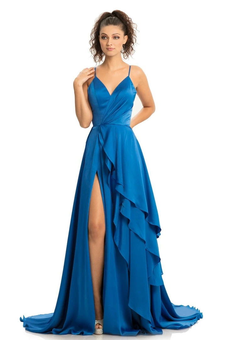 Johnathan Kayne - 9033 Sleeveless Drape Skirt Charmeuse Evening Gown Formal Gowns 3 Johnathan Kayne - 9033 Sleeveless Drape Skirt Charmeuse Evening Gown Formal Gowns