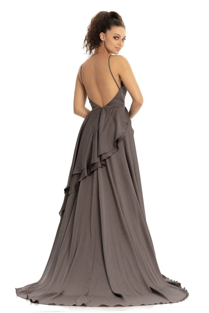 Johnathan Kayne - 9033 Sleeveless Drape Skirt Charmeuse Evening Gown Formal Gowns 6 Johnathan Kayne - 9033 Sleeveless Drape Skirt Charmeuse Evening Gown Formal Gowns