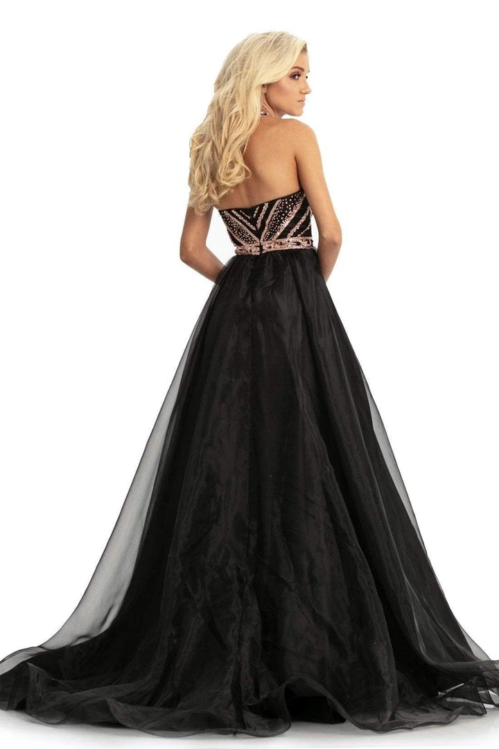 Formal Gowns Johnathan Kayne - 9066 Bead Embellished Plunging Halter Ballgown 4 Formal Gowns Johnathan Kayne - 9066 Bead Embellished Plunging Halter Ballgown