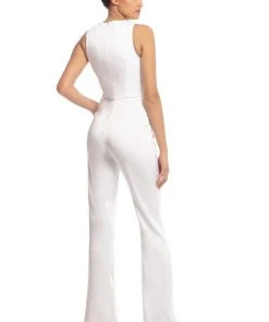 Johnathan Kayne - 9083 Sleeveless Jewel Neck Jumpsuit With Cape Detail Plus Size Dresses 11 Johnathan Kayne - 9083 Sleeveless Jewel Neck Jumpsuit With Cape Detail Plus Size Dresses