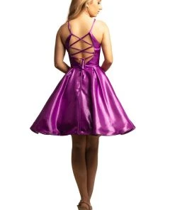 Johnathan Kayne - 9207 Strappy A-Line Cocktail Dress Cocktail Dresses 9 Johnathan Kayne - 9207 Strappy A-Line Cocktail Dress Cocktail Dresses