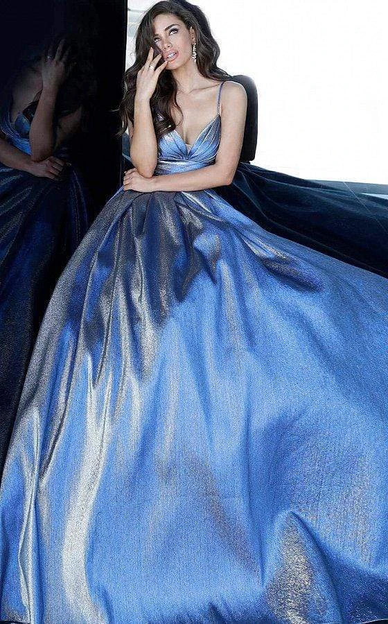 Jovani - 2094 Pleated Sweetheart Ballgown Formal Gowns 7 Jovani - 2094 Pleated Sweetheart Ballgown Formal Gowns