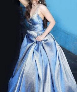 Jovani - 2094 Pleated Sweetheart Ballgown Formal Gowns 14 Jovani - 2094 Pleated Sweetheart Ballgown Formal Gowns