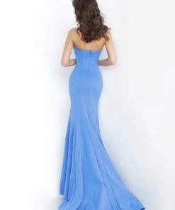 Formal Gowns Jovani - 67661 Sleeveless High Halter Trumpet Dress With Train 9 Formal Gowns Jovani - 67661 Sleeveless High Halter Trumpet Dress With Train