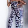 Jovani - 67849 Strapless Sequined Fitted Jumpsuit Formal Gowns 1 Jovani - 67849 Strapless Sequined Fitted Jumpsuit Formal Gowns