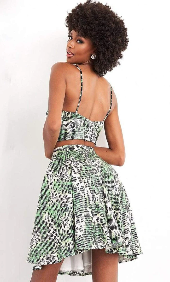 JVN By Jovani Cocktail Dresses Jovani - JVN05817 Sweetheart Print A-Line Dress 7 JVN By Jovani Cocktail Dresses Jovani - JVN05817 Sweetheart Print A-Line Dress