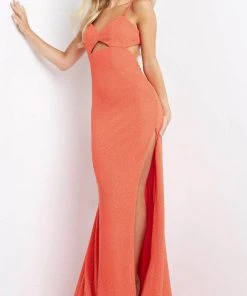 JVN By Jovani Jovani - Sweetheart Cutouts Prom Gown JVN07344SC - 1 Pc Pink In Size 2 And 2 Pc Turquoise In Size 2 And 4 Available