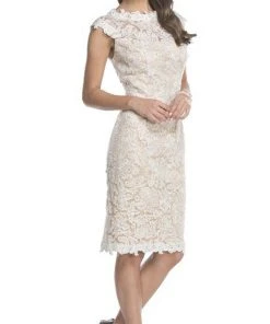 Cocktail Dresses Aspeed Design - Knee Length Lace Mother Of Bride Dress