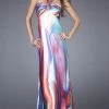 Formal Gowns La Femme - 15025 Floor Length Multi Colored Dress