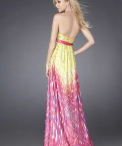 La Femme - 15142 Strapless Long Gown In Fresh And Fruity Hues Formal Gowns 5 La Femme - 15142 Strapless Long Gown In Fresh And Fruity Hues Formal Gowns