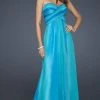 La Femme - 17167 Vibrant Dual-Toned Sweetheart A-Line Chiffon Gown Formal Gowns