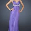 Formal Gowns La Femme - 17543 Bead Embellished Ruched Sweetheart Chiffon A-line Gown 2 Formal Gowns La Femme - 17543 Bead Embellished Ruched Sweetheart Chiffon A-line Gown
