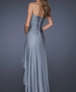 La Femme - 20479 Jeweled Lace Applique Sweetheart Gown Formal Gowns