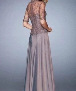 Formal Gowns La Femme - 21957 Laced Sweetheart A-Line Dress