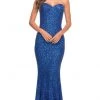 La Femme - 30714SC Sequined Sweetheart Neck Evening Gown 1 La Femme - 30714SC Sequined Sweetheart Neck Evening Gown