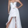 La Femme Gigi - 17377 Elegant Sequined Sweetheart Chiffon Gown