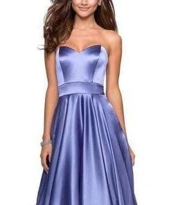 La Femme - Sweetheart Empire A-Line Evening Dress 27506SC - 1 Pc Dark Periwinkle In Size 6 Available Formal Gowns 7 La Femme - Sweetheart Empire A-Line Evening Dress 27506SC - 1 Pc Dark Periwinkle In Size 6 Available Formal Gowns