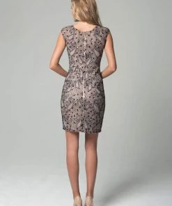 Lara Dresses - 32924 Dress In Mauve Gray