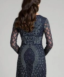 Lara Dresses - 33403 Embellished V-neck Cocktail Dress