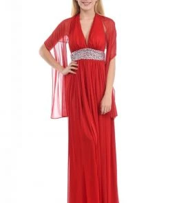 Lenovia - 5115 Crystal Embellished Plunging Halter Dress Formal Gowns 33 Lenovia - 5115 Crystal Embellished Plunging Halter Dress Formal Gowns