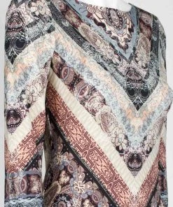 Cocktail Dresses London Times - T3085M Chevron Print Sheath Dress 17 Cocktail Dresses London Times - T3085M Chevron Print Sheath Dress