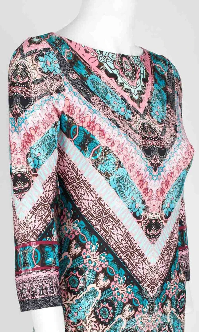 Cocktail Dresses London Times - T3085M Chevron Print Sheath Dress 7 Cocktail Dresses London Times - T3085M Chevron Print Sheath Dress