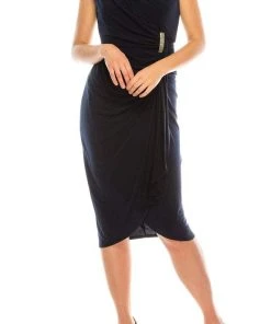 Cocktail Dresses London Times - T4678M Knee-Length Sheath Dress 31 Cocktail Dresses London Times - T4678M Knee-Length Sheath Dress