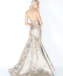 Formal Gowns Mac Duggal - 2015M Strapless Sweetheart Beaded Mermaid Dress