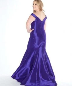 Mac Duggal - 66387F Off-Shoulder Taffeta Mermaid Dress 7 Mac Duggal - 66387F Off-Shoulder Taffeta Mermaid Dress