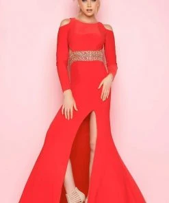 Mac Duggal - 77238L Flash Style Formal Gowns