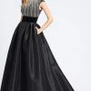 Mac Duggal - 77269R Open Back Embellished Ballgown 1 Mac Duggal - 77269R Open Back Embellished Ballgown