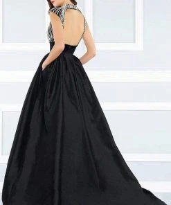 Mac Duggal - 77269R Open Back Embellished Ballgown 11 Mac Duggal - 77269R Open Back Embellished Ballgown