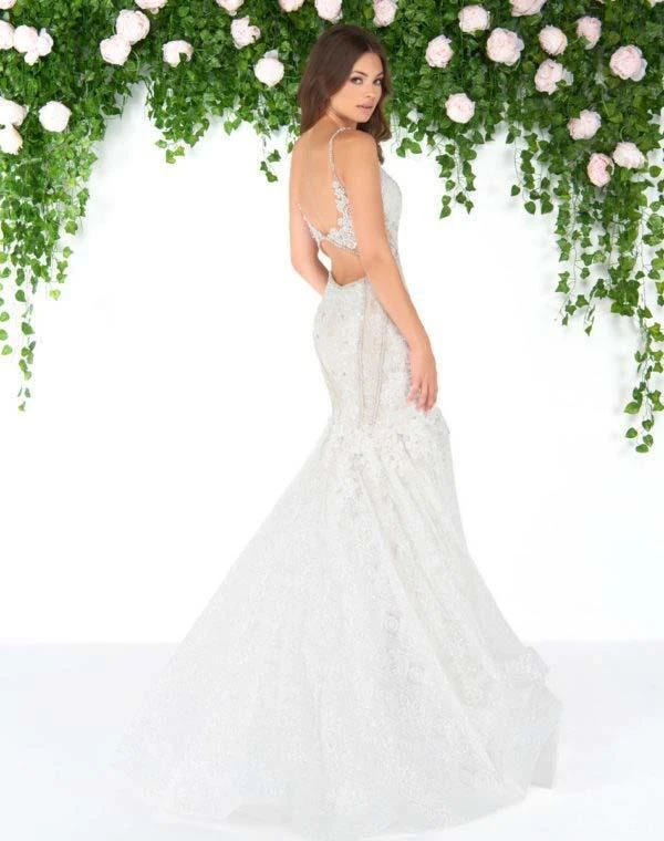 Mac Duggal - 79158D Bejeweled V-neck Trumpet Dress 4 Mac Duggal - 79158D Bejeweled V-neck Trumpet Dress