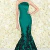 Formal Gowns Mac Duggal - 80761D Floral Lace Pleated Mermaid Dress 2 Formal Gowns Mac Duggal - 80761D Floral Lace Pleated Mermaid Dress