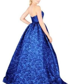 Formal Gowns Mac Duggal Ballgowns - 66745H Floral Brocade Sweetheart Ballgown 7 Formal Gowns Mac Duggal Ballgowns - 66745H Floral Brocade Sweetheart Ballgown