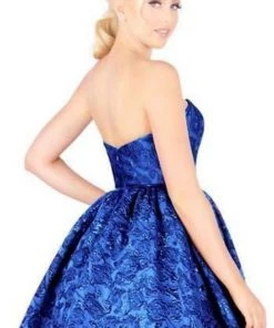 Formal Gowns Mac Duggal Ballgowns - 66745H Floral Brocade Sweetheart Ballgown