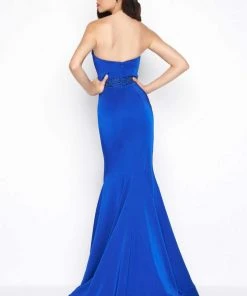 Mac Duggal - Black White Red Style 85602R Formal Gowns