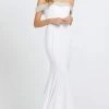 Mac Duggal Evening - 67155D Beaded Off-Shoulder Long Trumpet Gown 1 Mac Duggal Evening - 67155D Beaded Off-Shoulder Long Trumpet Gown