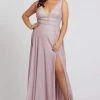 Formal Gowns Mac Duggal Fabulouss - 49043F Glittered Long Column Dress 2 Formal Gowns Mac Duggal Fabulouss - 49043F Glittered Long Column Dress